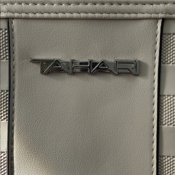 Tahari Blush Checkered Backpack